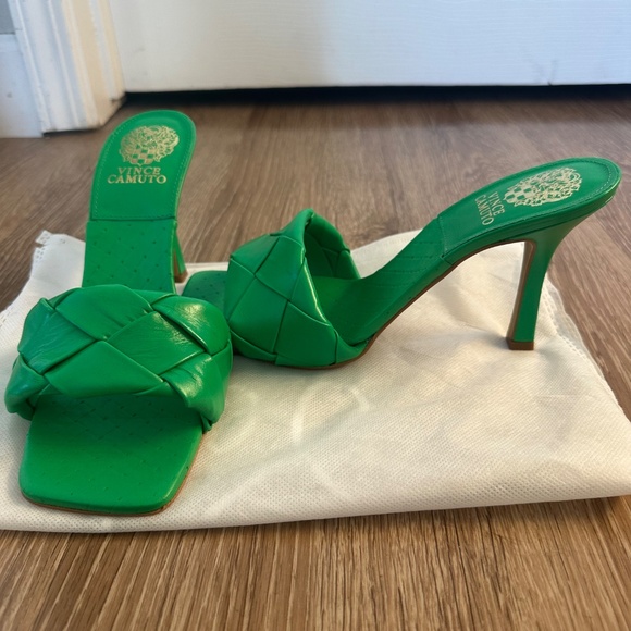 Vince Camuto Brelanie Woven Strap Heel Sandal - Picture 2 of 3